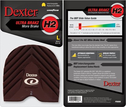 Red Dexter Accessories H2 Heel - Large